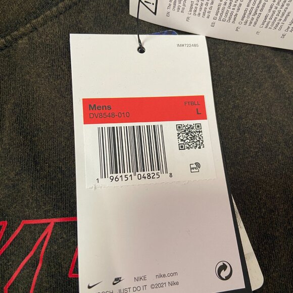 Nike Georgia Bulldogs UGA Football Heavyweight Tee Shirt DV8548-010 Mens NEW - Picture 6 of 10